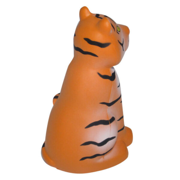 PU Foam Sitting Tiger Squeeze Toy