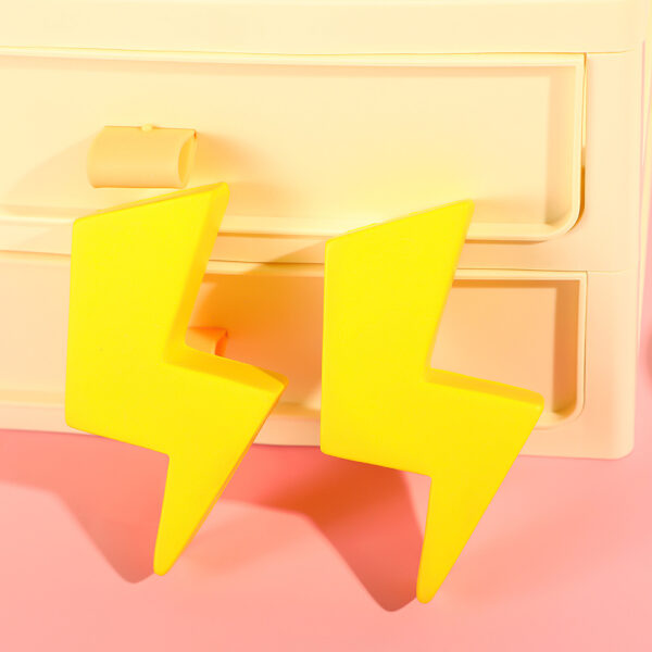 Custom Lightning Bolt PU Foam Stress Relief Toy