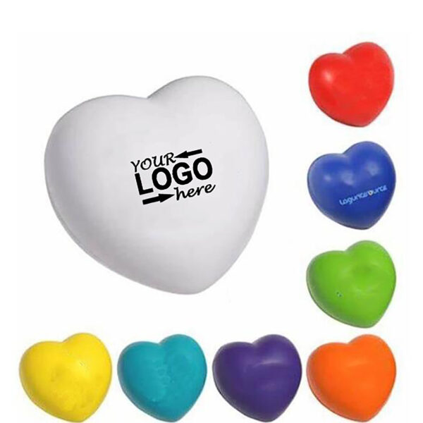 Heart PU Foam Stress Toy