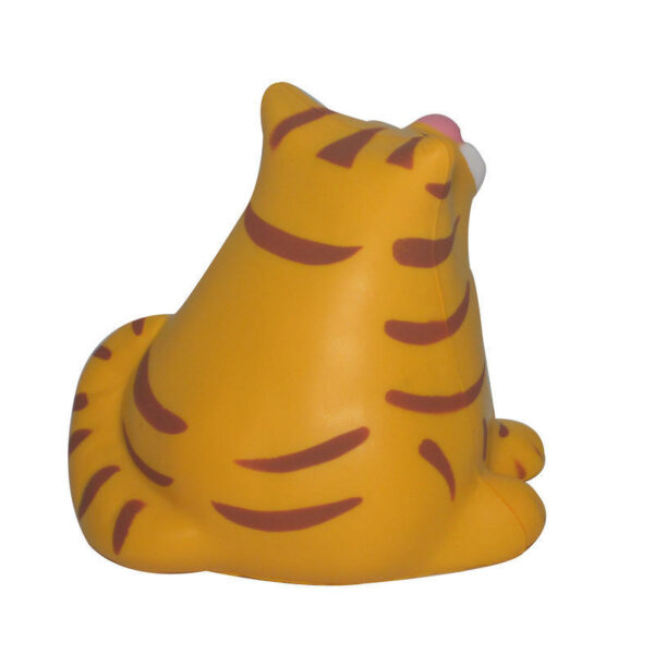 Tongue-Sticking Tiger PU Foam Stress Toy