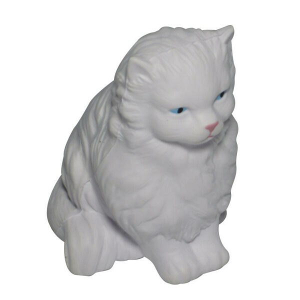 Long-Haired Cat High-Rebound PU Foam Stress Toy