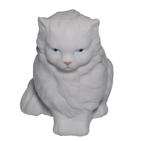 Long-Haired Cat High-Rebound PU Foam Stress Toy