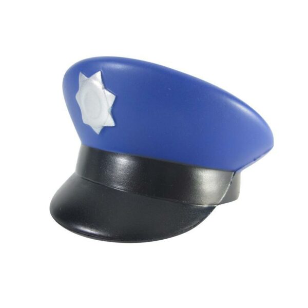 Police Hat PU Foam Stress Toy