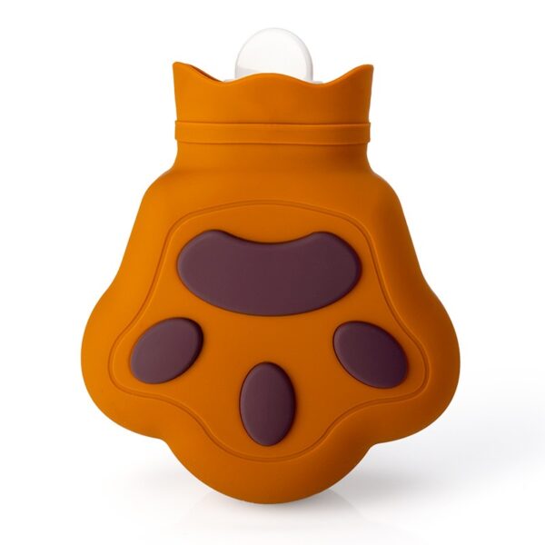 Bear Paw Silicone Hot Hand Warmer Water Bag 450ml