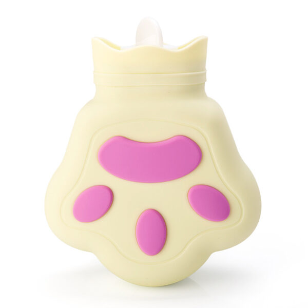 Bear Paw Silicone Hot Hand Warmer Water Bag 450ml