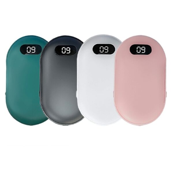 Digital Display Warm Hands Power Bank Hand Warmer 2600 mAh