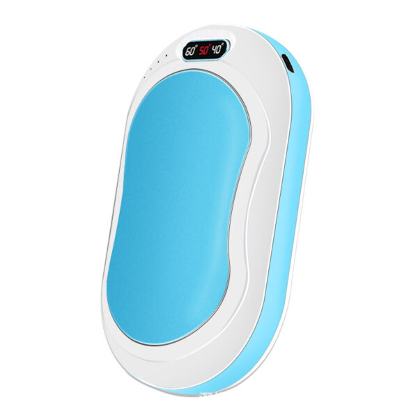 Temperature Display Hand Warmer Power Bank 10000 mAh