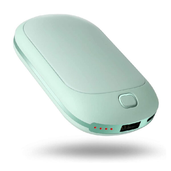 Mini USB Rechargeable Hand Warmer Power Bank 5200mAh