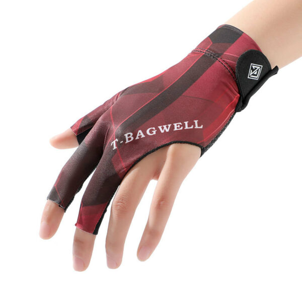 3 Fingers Billiard Ball Single Glove with Custom Logo