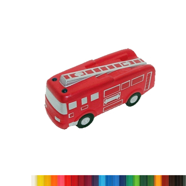 Promotional Fire Truck Custom Stress Balls