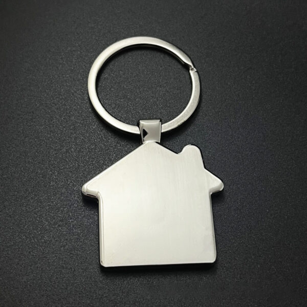 Wood Sweet Home Keychain