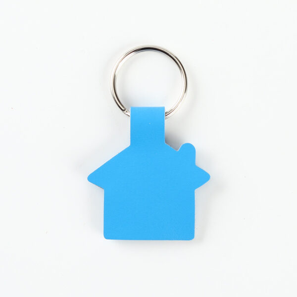 PU Leather New House Keychain