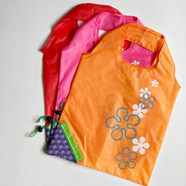 Polyester Grape Foldable Shopping Bag