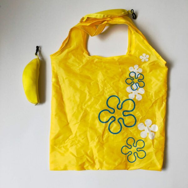 Polyester Banana Foldable Shopping Bag