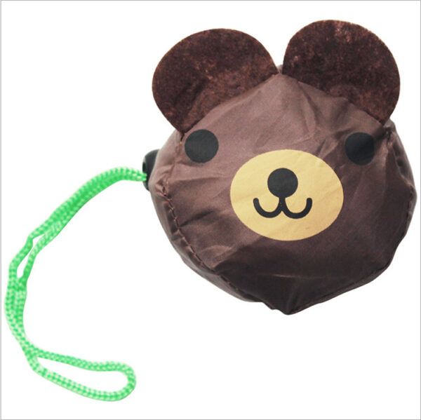 Polyester Bear Foldable Shopping Bag