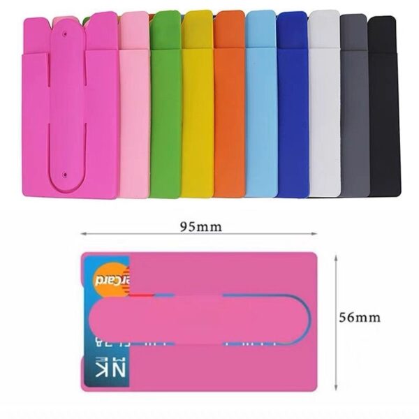 Silicine Cell Phone Wallet with Stand