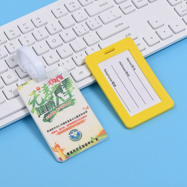 Customized PVC Luggage Tag