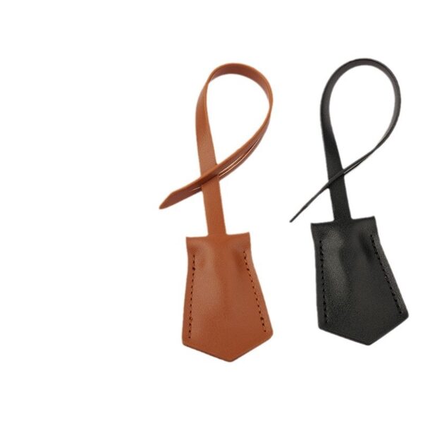 Creative Leather Tie Shape Luggage Tag