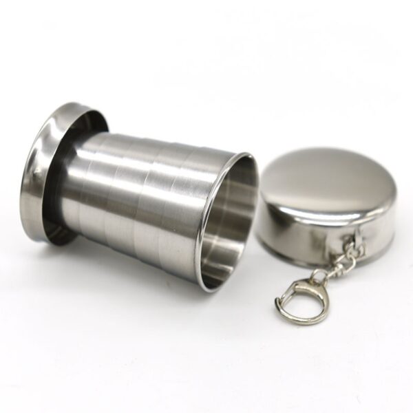 Stainless Steel Foldable Mini Water Bottle