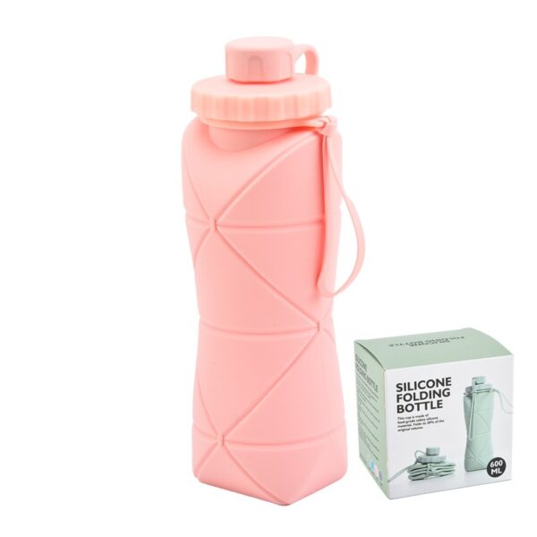 Customizable Siliocne Foldable Water Bottle