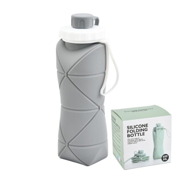 Customizable Siliocne Foldable Water Bottle