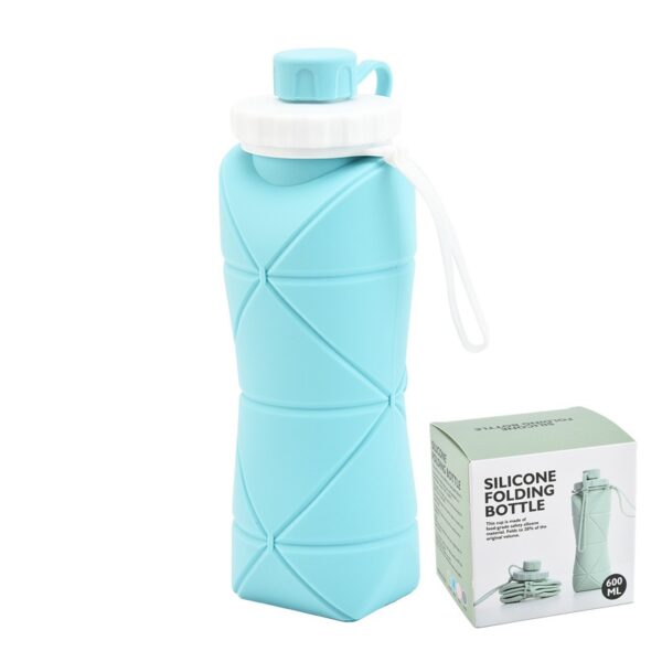 Customizable Siliocne Foldable Water Bottle