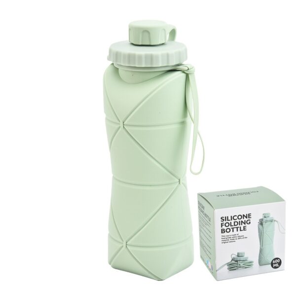 Customizable Siliocne Foldable Water Bottle