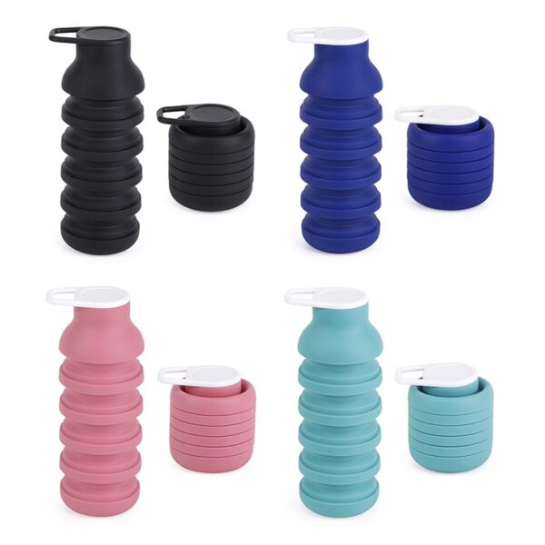 Oitdoor Sports Silicone Foldable Water Bottle