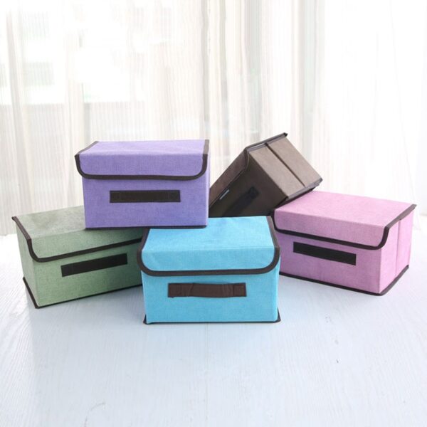 Portable Fabric Folding Storage Box