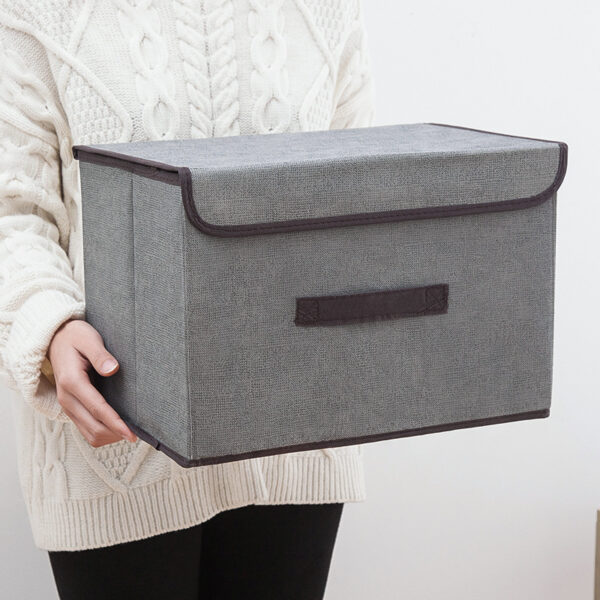 Portable Fabric Folding Storage Box