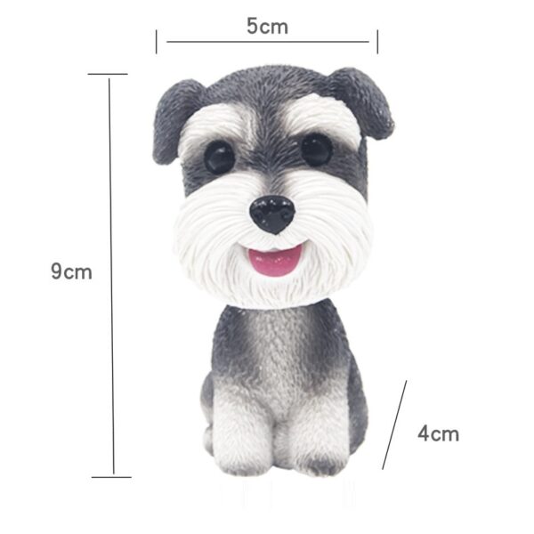 Resin Happy Dog Bobblehead