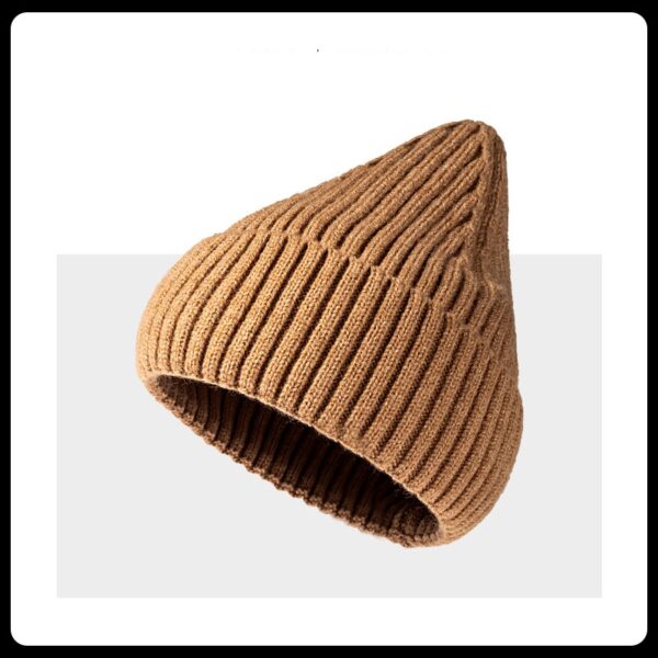 Autumn & Winter New Cotton Cashmere Knit Beanie