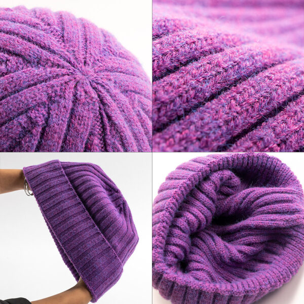 Outdoor Thickened Warm Woolen Beanie