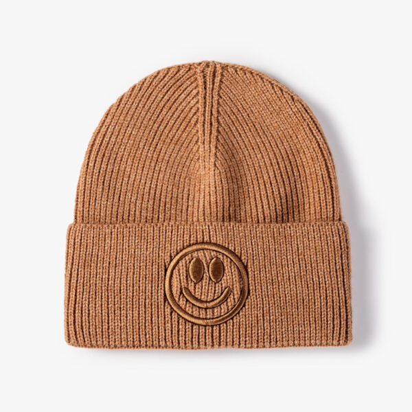 Cute Smiley Knitted Beanie