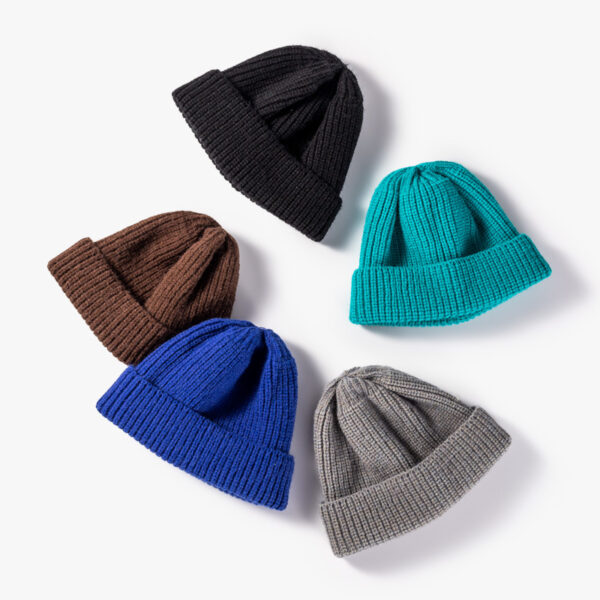 Loose Woolen Knit Beanie