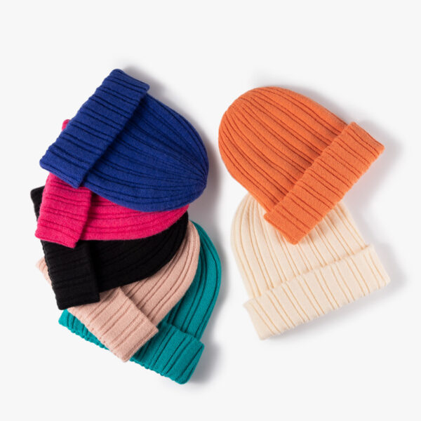 Ear Protection Knitted Beanie w/Logo