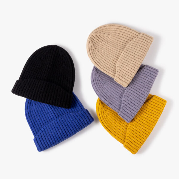 Cotton Cashmere Fashion Knit Beanie