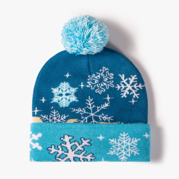 LED Christmas Knit Beanie