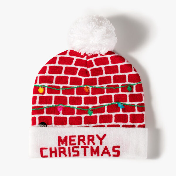 LED Christmas Knit Beanie