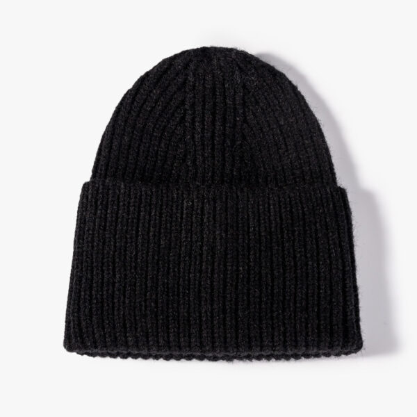 Solid Melon Skin Knit Beanie