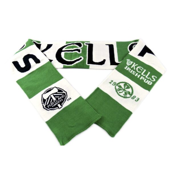 Custom Logo Woollen Team Scarf