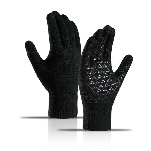 Touch Screen Knitted Cycling Gloves