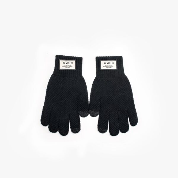 Thickened Jacquard Warm Touchscreen Gloves