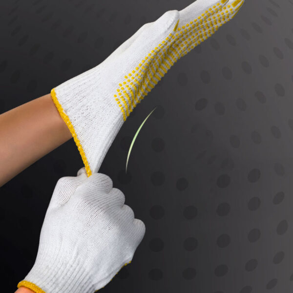 PVC Dispensing Labour Gloves