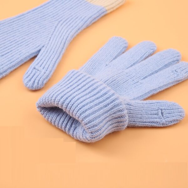 Touch Screen Knitted Woolen Gloves