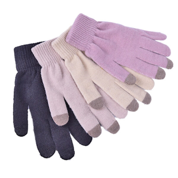 Acrylic Warm Padded Woolen Gloves