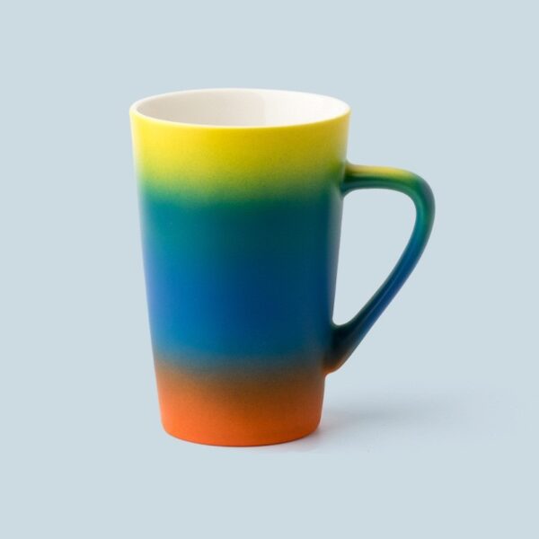 Personalized Creative Gradient Mug with Logo 13OZ