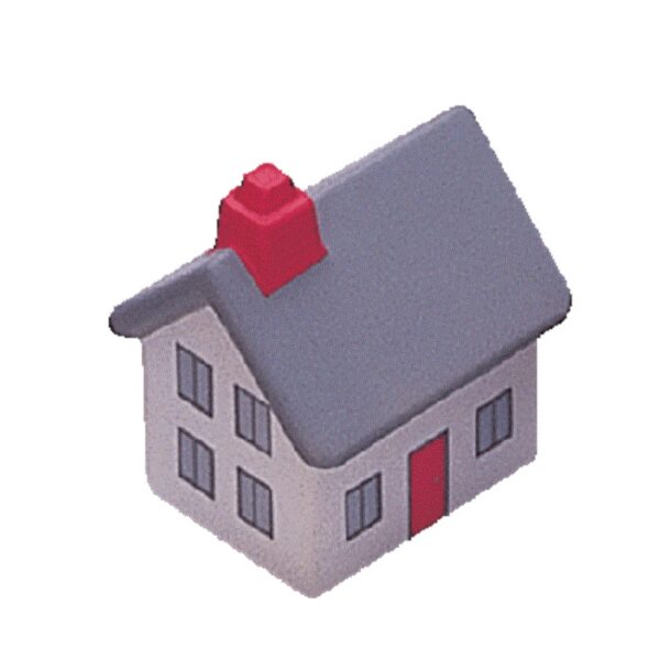 PU Foam House Shaped Stress Reliever