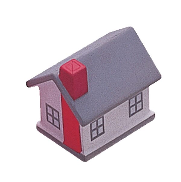 New PU Foam House Shaped Stress Ball