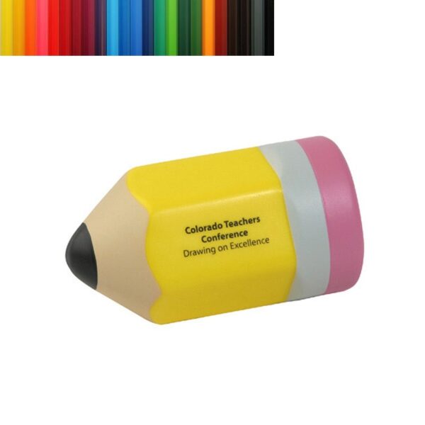 New PU Foam Pencil Shaped Stress Reliever